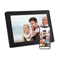 Digitale fotolijst - WiFi en Frameo App - Fotokader 10 inch -  Touchscreen