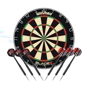 Winmau Blade 6 zestaw + 2 sets Winmau Lotki Steel