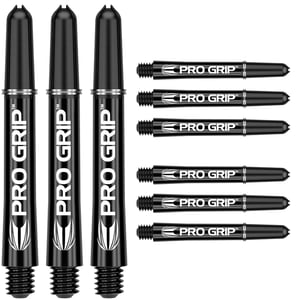 Shafty Target Pro Grip 3 Set Black