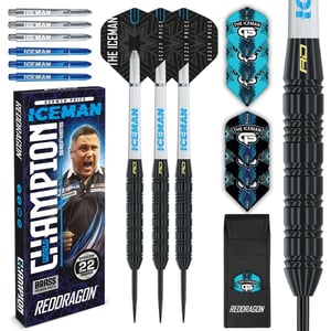 Lotki Red Dragon Gerwyn Price Iceman Brass Ekskluzywna Edycja Dartshopper