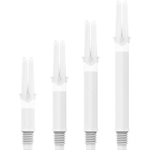 L-Style L-Shaft Locked Straight Milky White Dart Shafts