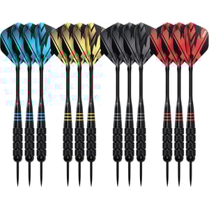 Dardos KOTO Brass Multiset - 12 Darts - 23 g Punta de Acero