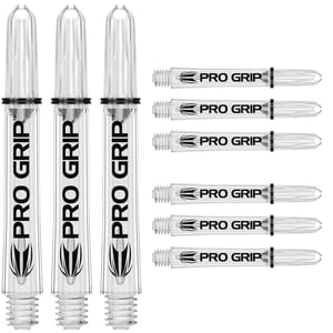 Cañas Target Pro Grip 3 Set Clear