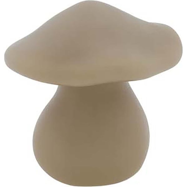 LED-kaars Mushroom 17,5 x 17 x 17 cm Taupe