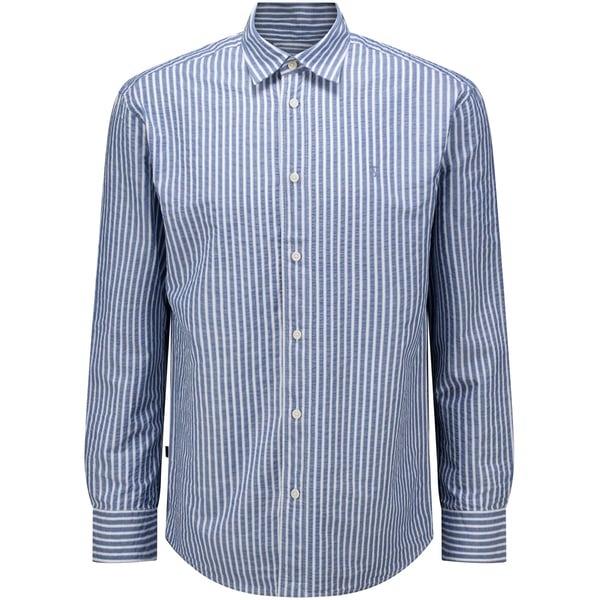 Overhemd Neale Stripe Navy