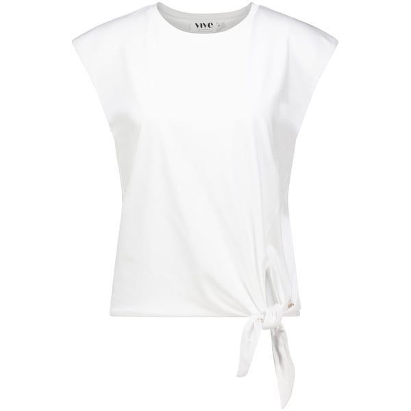 T-shirt Annefleur Wit