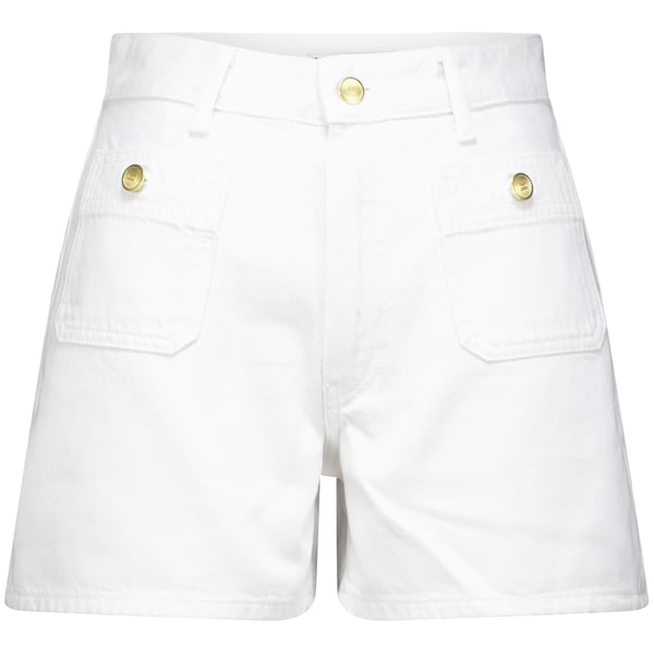 Short Denim Mini Off White