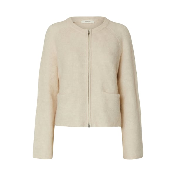 Vest Sia Ras Kort Off White