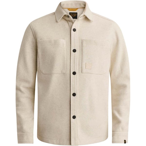 Overhemd Melange look Beige