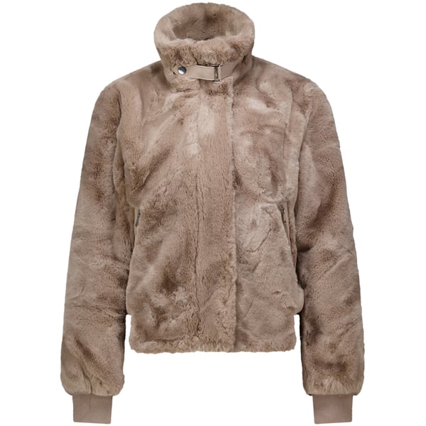 Jas Ambra Faux Fur Beige