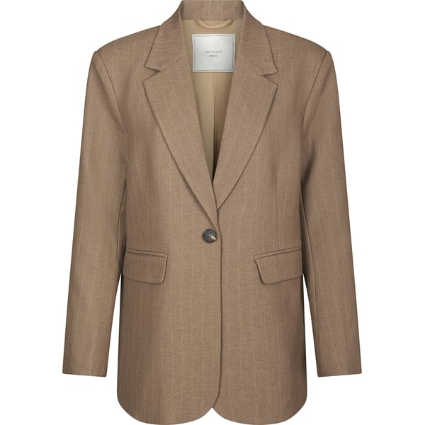 Blazer Gaby Pinstripe Taupe