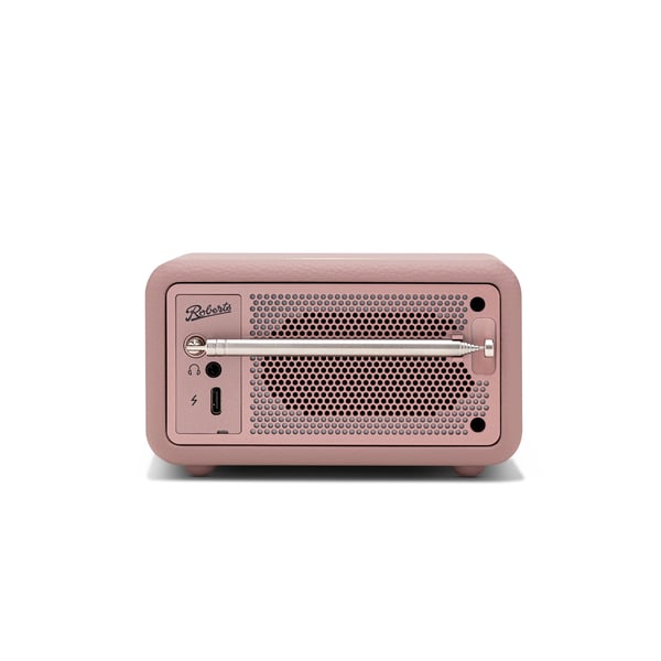 Roberts Radio Revival Petite - Radio Portatile DAB/FM Con Bluetooth, 20 Ore Di Batteria, Design Iconico, 2 Anni Di Garanzia, Nero