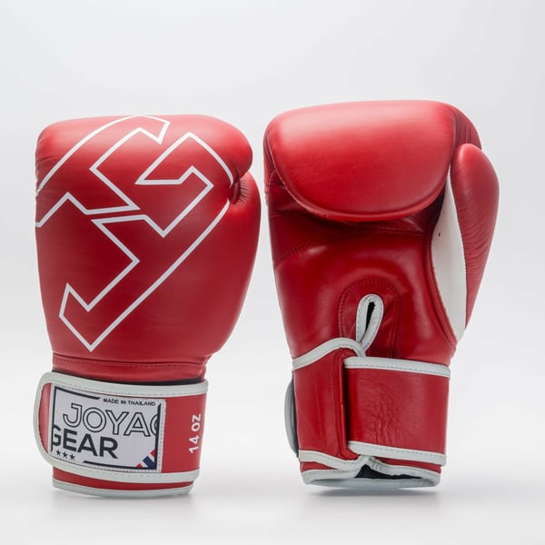Joya Strike (Kick) Bokshandschoenen - Rood-14 oz