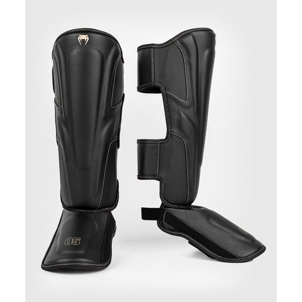 Venum Scheenbeschermers S47 Black/Orange ⋆ OLB Sports
